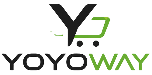 YOOWAY logo with a stylized 'Y' and shopping cart icon on a transparent background